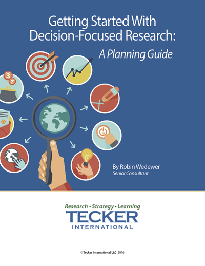 Decision-Focused Research Planning Guide